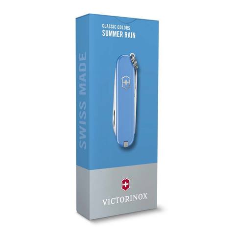 Нож-брелок Victorinox Classic SD Colors, Summer Rain (0.6223.28G)