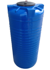 Ёмкость пластиковая пищевая STERH VERT 800 л. вертикальная (79x79x172см;синий) - арт.555077