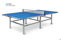 Стол теннисный Start Line City Всепогодный с сеткой Синий