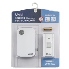 Uniel Звонок UDB-013W-R1T1-36S-100M-WH