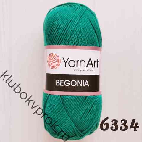 YARNART BEGONIA 6334, Изумруд