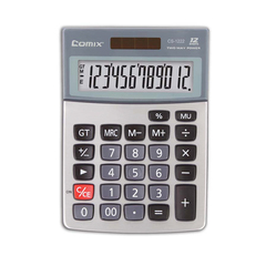 Калькулятор Comix CS-1222, настольный 12 разряд.