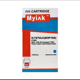 Картридж MyInk 727XL (B3P19A) для HP DesignJet T1500, T2500, T920 Cyan