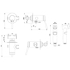 Lemark LM3819C Смеситель Lemark Minima с гигиеническим душем, встраиваемый (LM3819C)