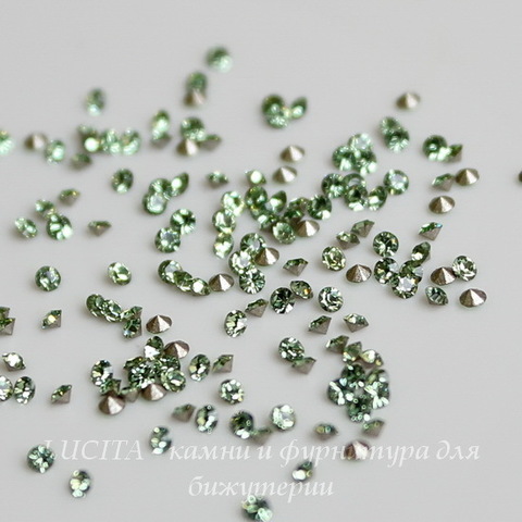 1028 Стразы Сваровски Peridot PP 6 (1,3-1,35 мм), 20 штук