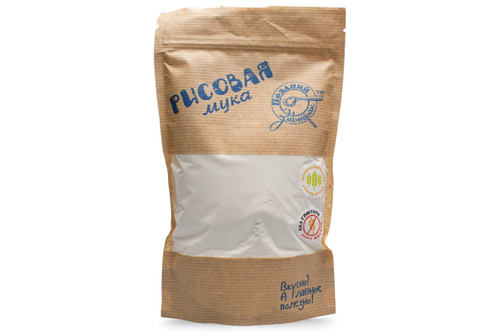 Мука рисовая цельнозерновая "Поздний Завтрак", 300г