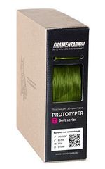 Пластик Filamentarno! Prototyper T-Soft прозрачный. Цвет бутылочно-оливковый, 1.75 мм, 750 грамм