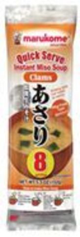 Instant Miso Soup Clams(8pk)