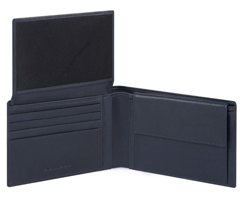 Кошелек мужской Piquadro Tokyo PU1392S107/BLU синий натур.кожа