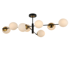 Потолочная люстра Mirastyle MD-16115/8 BK+GDBR