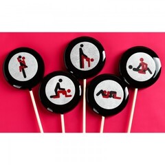 Леденец с печатью на палочке «Олимп» (со вкусом колы) 25 г.