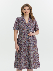 4536 Халат на пуговицах