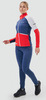 Элитная лыжная куртка Nordski Pro 2.0 White/Red/Blue W женская