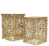 Комплект из 2 столиков Design, золото