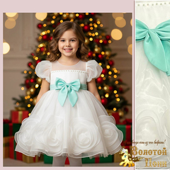Платье нарядное девочке (6-10) 251026-А705