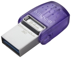 USB Flash карта Kingston DataTraveler MicroDuo 3C DTDUO3CG3/64GB 64 Гб