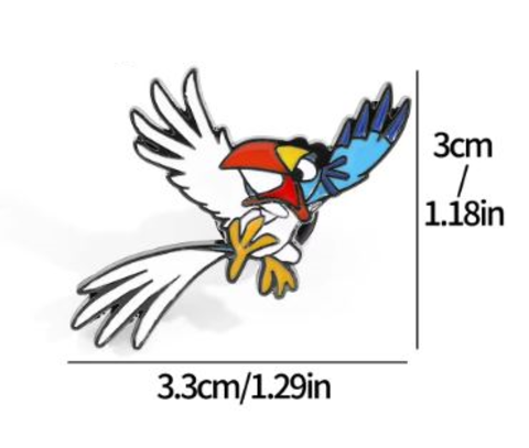 Король Лев значок металлический