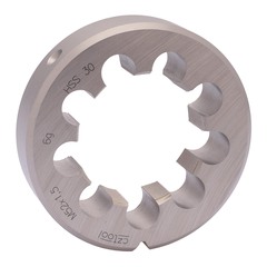 Плашка М52х1,5 DINEN22568 HSS 6g 90х22мм Bucovice(CzTool) 240523