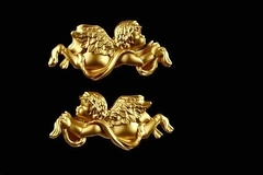 Силиконовые молды ангел левый и правый. набор