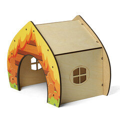 Gamma домик для мелких животных деревянный 