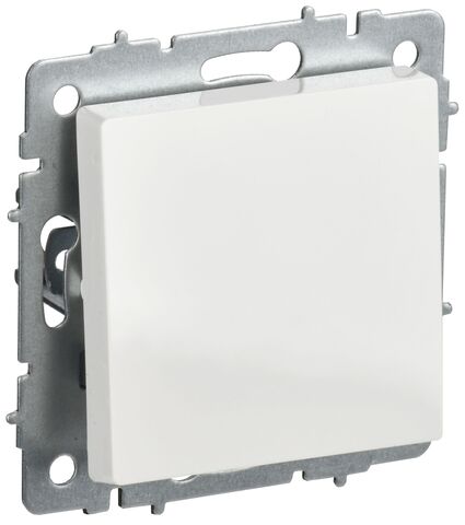 BRITE Выключ. 1-кл. прох. 10А ВС10-1-6-БрБ бел.