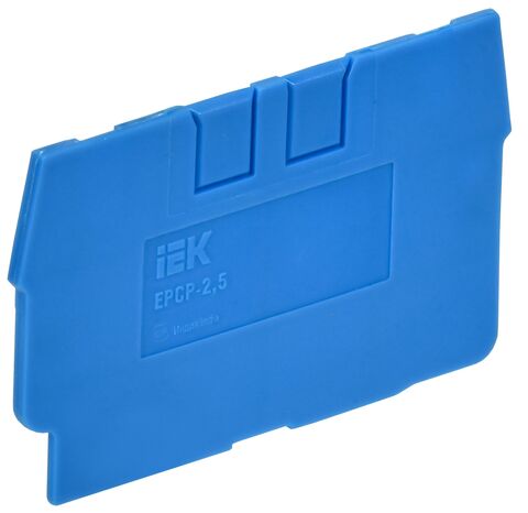 ARMAFIX Заглушка для клемм серий CP/CX 2,5мм2 синяя IEK