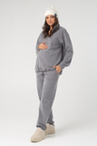 Спортивный костюм для беременных и кормящих 16534 серый