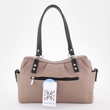 Сумка Саломея 149 норвежский тауп + черный