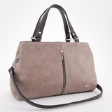 Сумка Саломея 198 македония тауп + шоколад