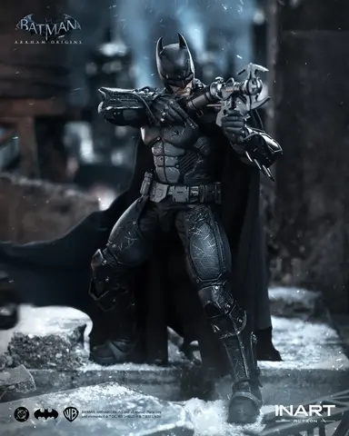 Фигурка Бэтмен Поврежденный в бою из игры Batman Arkham Origins 1/12