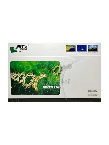 Совместимый картридж UNITON Premium CF330X (654X) для HP Color LJ M651 (R) черный (20,5K) GREEN LINE (Eco Protected)