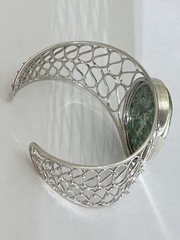 Бирюза (браслет из серебра)