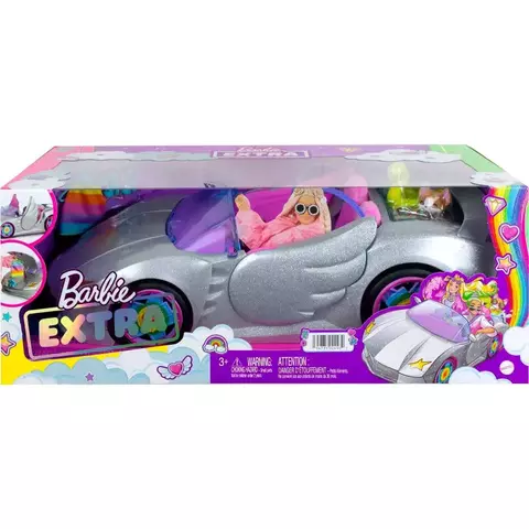 Barbie Extra Vehicle - Sparkly Silver Car