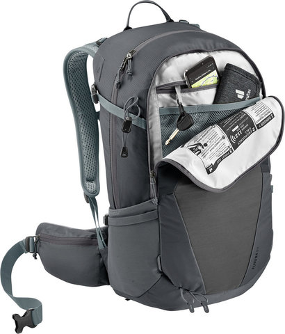 Картинка рюкзак туристический Deuter Futura 27 graphite-shale - 6