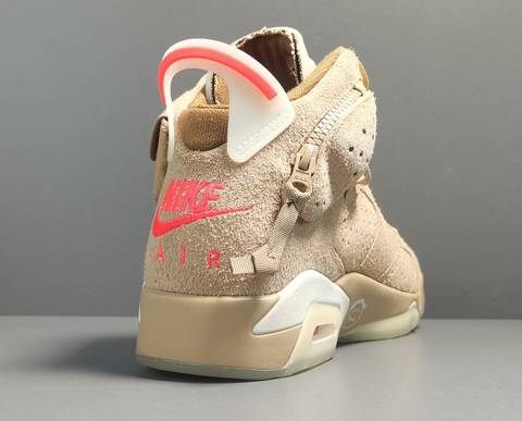 nike x travis scott air jordan 6 british khaki