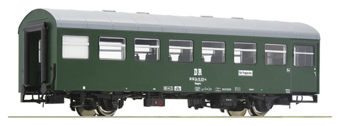 Roco 74454 Вагон пассажирский Baagtr(e) DR Epoche IV 1/87 VN