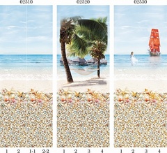 Панель ПВХ фотопечать 3D Panda Мечта 2700х250 мм