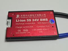Плата контроля BMS Li-ion 5S 24V 40A