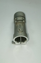 Редуктор для бензокосы, электрокосы с кривой штангой (вал квадрат, штанга D-25,4 мм)