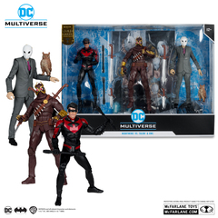 Фигурка McFarlane Toys DC: Nightwing vs Talon & Owl (Batman: The Court of Owls) 3-pack
