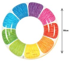 Надувной круг апельсин 90 см