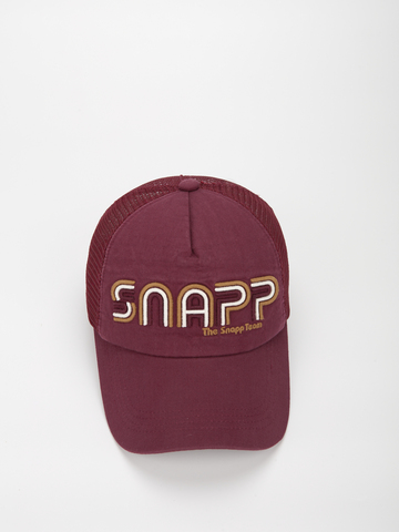 Бейсболка Snapp The Snapp Team (бордовый/бордовый)