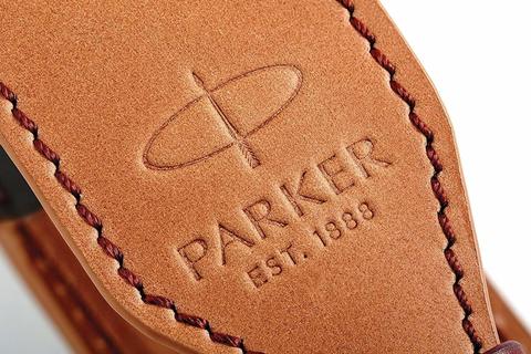 Чехол для ручки кожаный Parker, коричневый