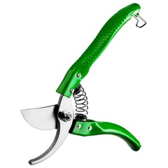 РОСТОК PC-25, 200 мм, углеродистая сталь, закаленные лезвия, стальные эргономичные рукоятки, плоскостной секатор (423009)