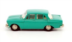 Moskvich-412 green (plastic bottom) Agat Tantal Made in USSR 1:43