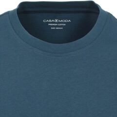 Футболка Casamoda 004200-193 цвет Глубокое Погружение, короткий рукав