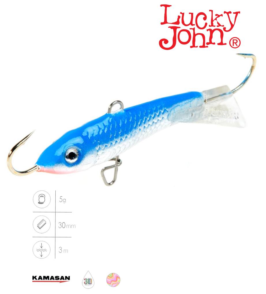 Тейл-спиннер Lucky John BASARA TAIL SPIN 8г, цвет 003 - купить в  официальном интернет-магазине Лаки Джон