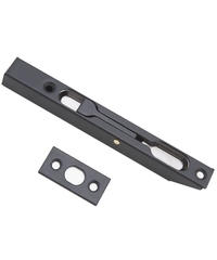 Шпингалет врезной LX140BL (чёрный)