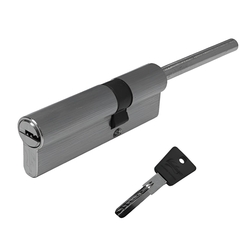 Механизм цилиндровый с длинным штоком LT65 ( 35х30S) SN (мат. никель)