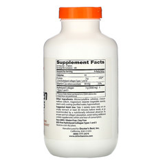 Doctor's Best, Collagen Types 1 and 3 with Vitamin C, 1,000 mg, 540 Tablets
